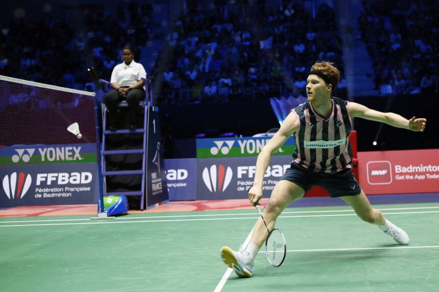 Antonsen kiutotte az ex vilagbajnokokat biztositotta a masodik kort a Malaysiai Open en