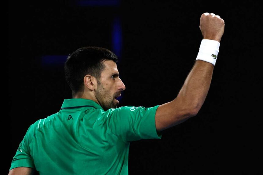 Australian Open 2026 Novak Djokovic legyzi Botic van de Zandschulp t