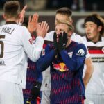 Az RB Leipzig ertekes pontokat veszit mivel a St Pauli a vegen egy tizeneggyel egyenlit
