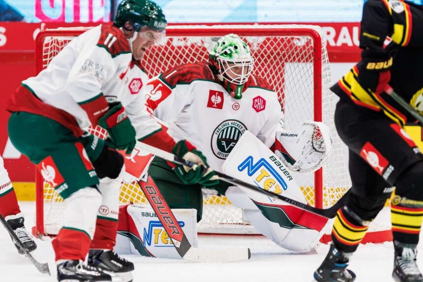 Bajnokok Jegkorong Ligaja Frolunda es Lulea idegenbeli gyozelmevel atvette az iranyitast a legjobb negy kozott az elso meccs utan