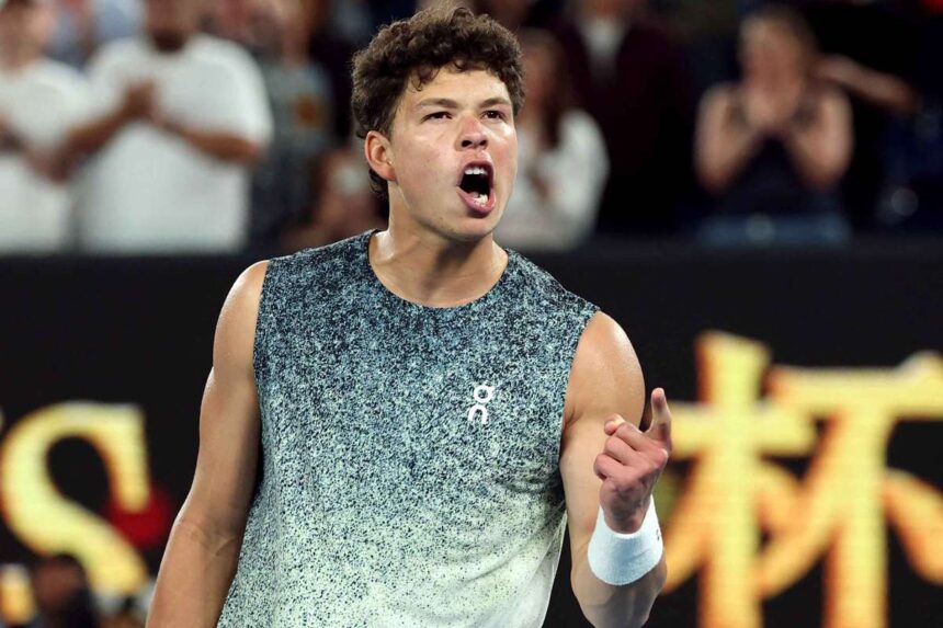 Ben Shelton legyozi Casper Ruud tevvel negyeddontot jatszik Jannik Sinner ellen