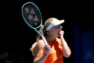 Clara Tauson lemarad a Sabalenka elleni merkozesrol miatten kiesett a kanadai fiatal ellen