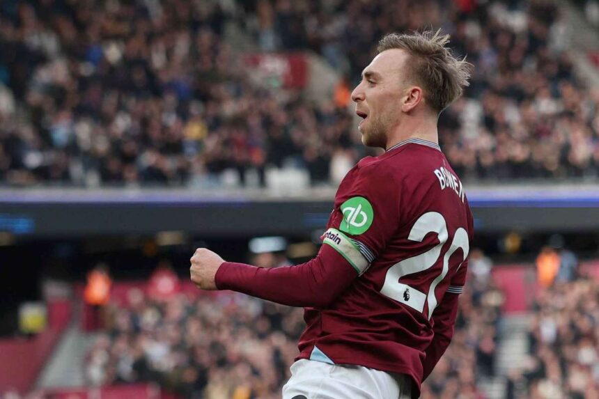 Premier League Hetrol Hetre Jarrod Bowen jateka a West Ham szineiben