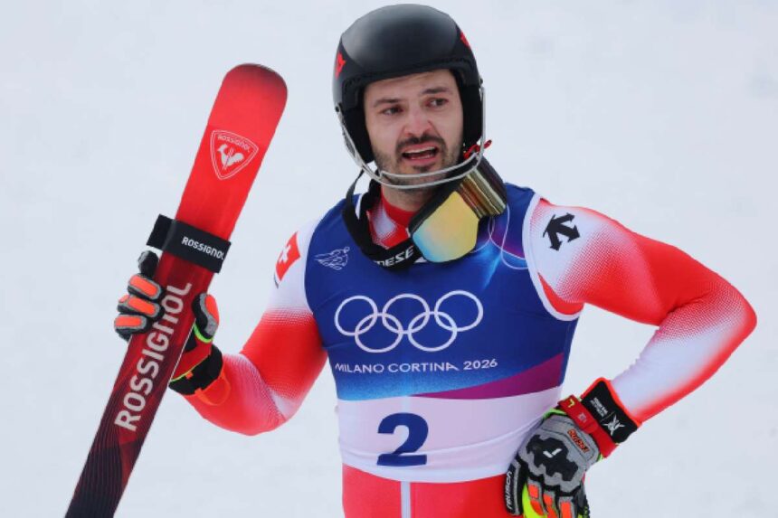 2026 os Teli Olimpai Jatekok Loic Meillard megnyeri a szlalom aranyermet