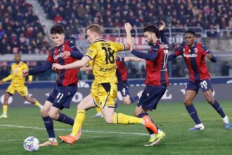 A Bologna kozel k erult az europai helyekhez a Udinese elleni vitatott gyozelme utan