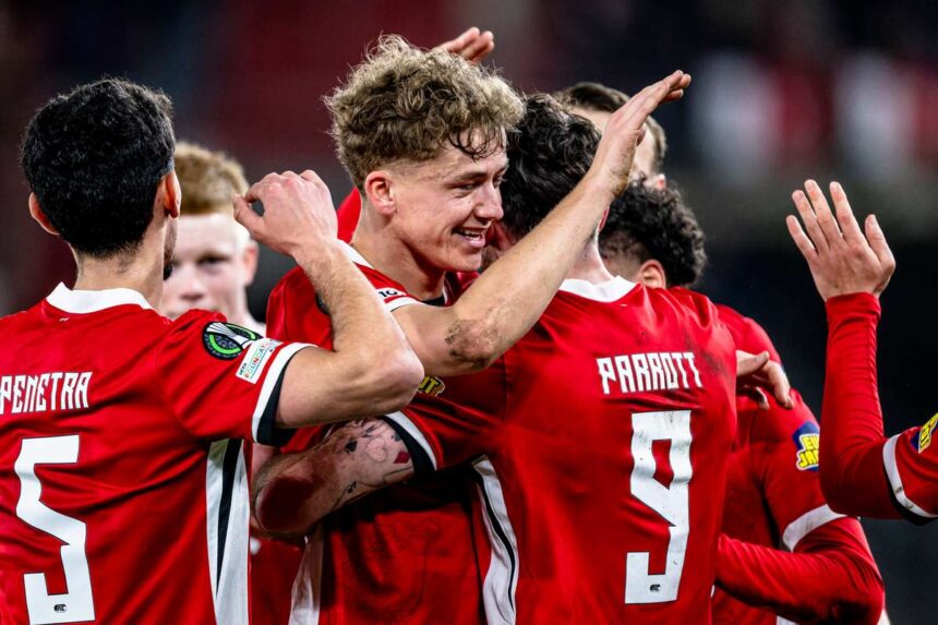 AZ megforditja a helyzetet es legyozi Noat hogy bejusson a Konferencia Liga legjobb 16 csapata koze