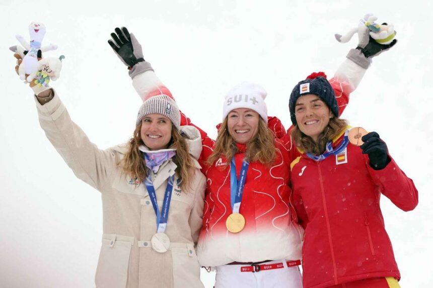 Fatton aranyermet nyer a sifuto szakag sprint versenyeben Svajcnak az esemeny olimpiai debutalasan