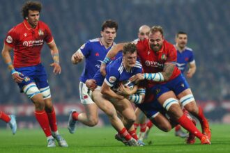 Franciaorszag tovabbra is gyozelmi sorozatban a Hatos Nemzet Torna utan Olaszorszag legyloze reven