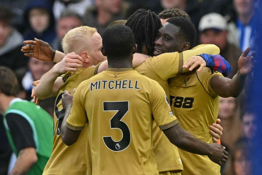 Ismaila Sarr golja biztositja a Crystal Palace gyozelemet Brightonban