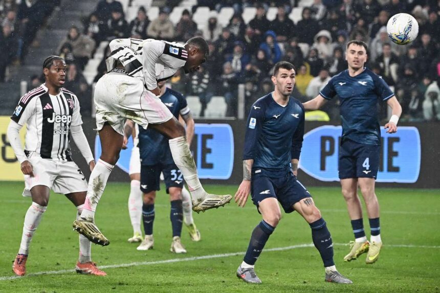 Kalulu utolso pillanatos goljaval mentette meg a Juventus pontjat a Lazio ellen