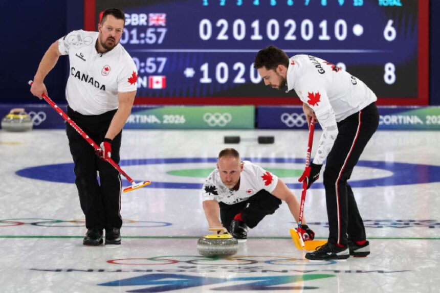 Kanada izgalmas dontoben legyotzte Nagy Britanniat es megnyerte a ferfi curling aranyermet