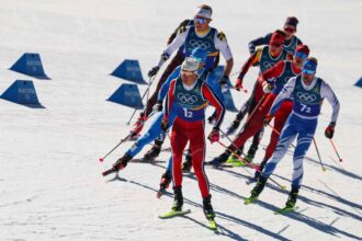 Klaebo megszerzi a rekordot jelenito 10 olimpiai aranyat ferfi sifuto csapat sprintben