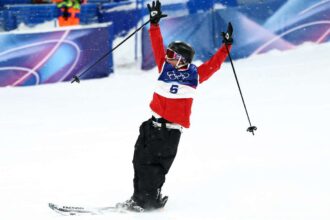 Norveg Tormod Frostad arannyal zarja a nagy legiesest a Telen Olimpiai Jatekokon