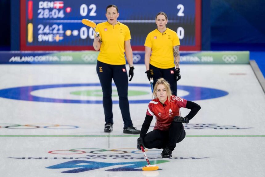 Svedorszag kulcsfontossagu gyozelmet aratott az izgalmas skandinav curling osszecsapasban Dania ellen