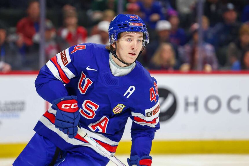 A Capitals szerzodtette Cole Hutson t belepo szintu szerzodessel varva az NHL es debutalast