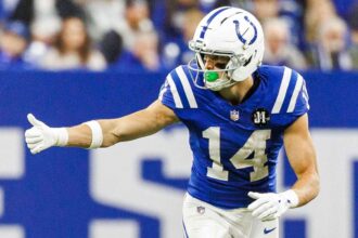 A Colts negy eves 116 millio dollaros szerzodest kotott Alec Pierce szel