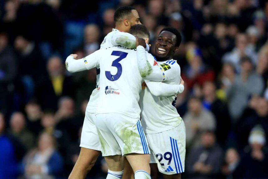 A Leeds legyoczte a Norwichet ezzel 20 eve eloszor jutott be az FA Kupa negyeddontojebe