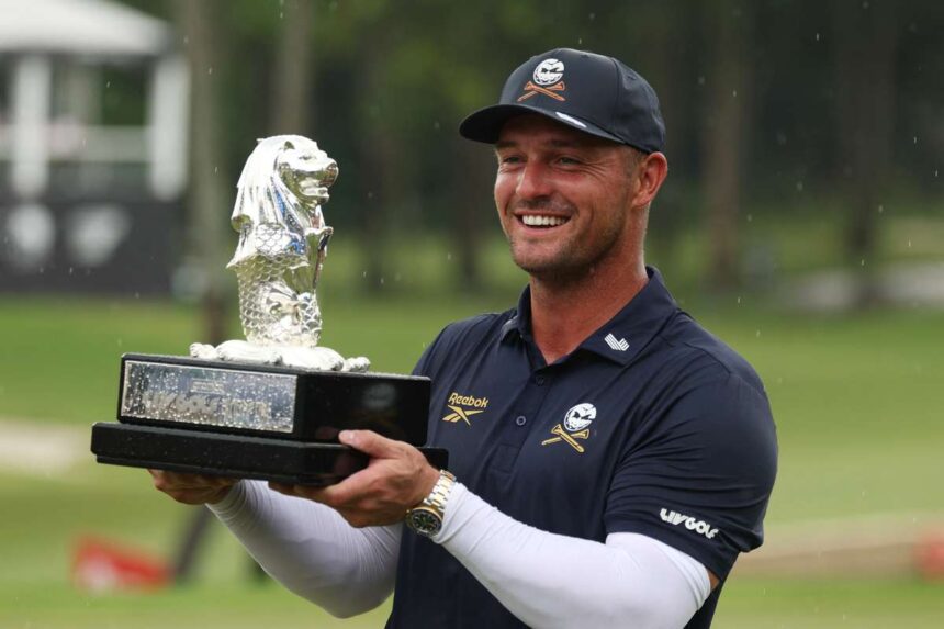 Bryson DeChambeau megnyeri a LIV Singapore cimet Richard T Lee hibaja utan