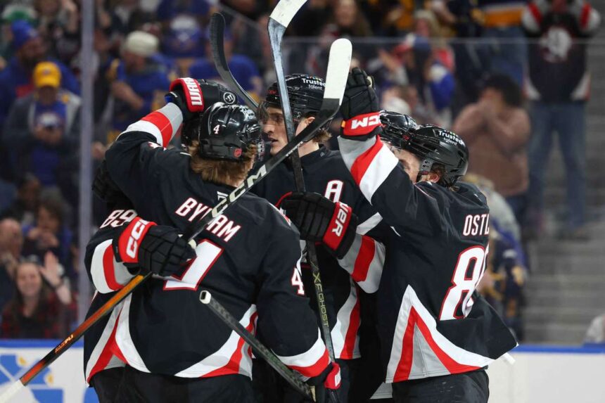Buffalo Sabres es Tampa Bay Lightning osszesen 15 golt szereznek