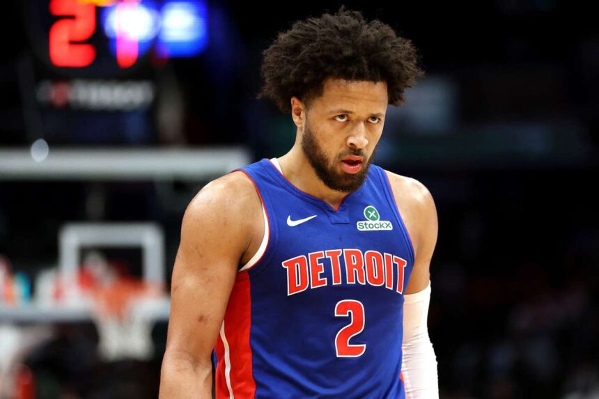 Cade Cunningham hosszu ido ra a partvonalon kivul nagy csapas a Pistonsnak
