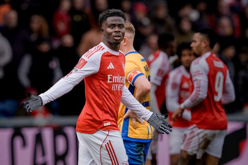 Ezert lehet hogy Bukayo Saka jelenleg nem Arsenal sztarja