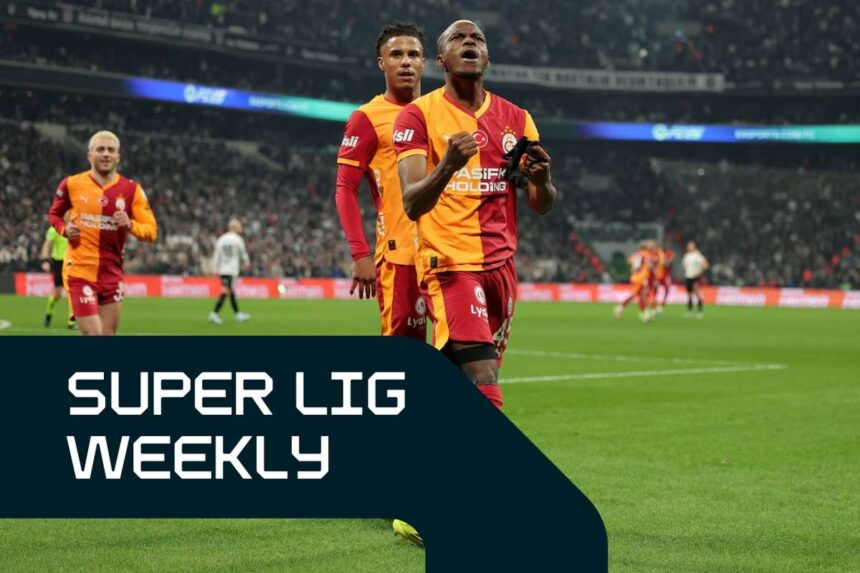 Galatasaray jelentos gyozelmet aratott a Besiktas ellen mig a Fenerbahce kapaszkodik a versenybe