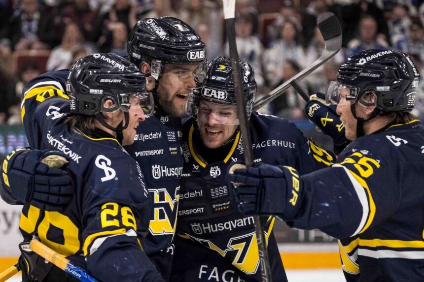 HV 71 egy gyozelemnyire van az SHL tulelestol a Leksand ellen aratott 3 1 es gyozeleme utan a kiesesi rajatszas harmadik merkozesen