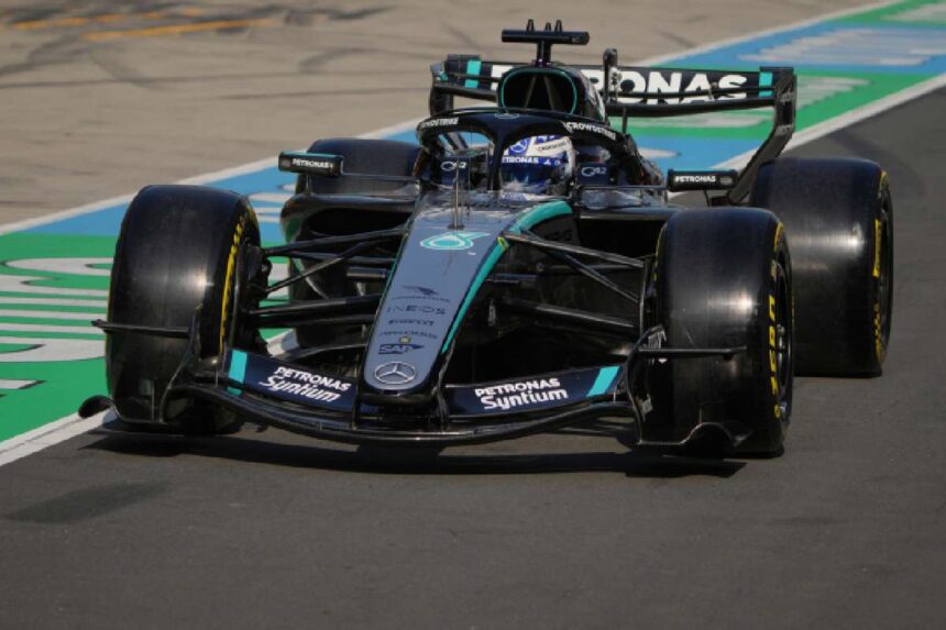 Knai Nagydj George Russell megveri Kimi Antonellit a sprint pole pozicirt