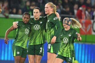 Lineth Beerensteyn kulcsfontossagu gyozelmet aratott a Wolfsburgnak az OL Lyon ellen a UWCL negyeddontojeben