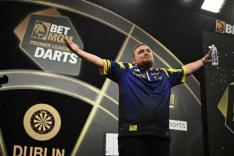 Luke Littler sokkolja Gerwyn Price t a visszateresere hogy megnyerje a Premier League et Dublinban