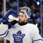 Maple Leafs Anthony Stolarz korhazba kerult a bemelegites soran tortent incidens utan