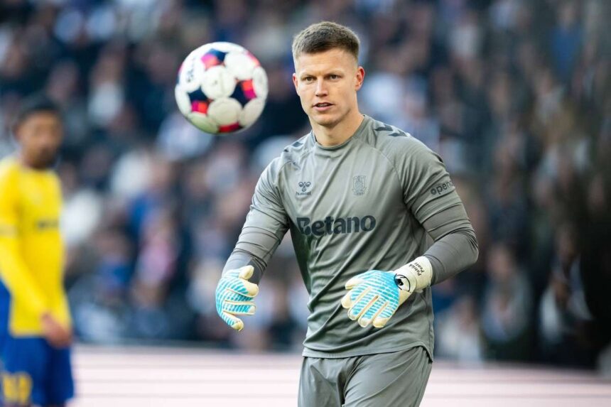 Osztak Brondby kapus erzelmeket kavar a kulonos allitassal az AGF elleni osszecsapas elott