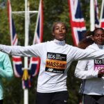 Sifan Hassan visszalepett a Londoni Maratontol Achilles in serules miatt
