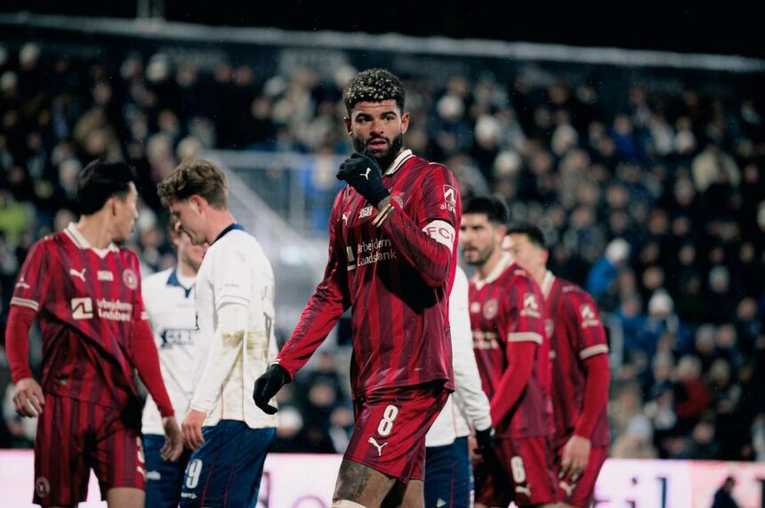 a Midtjylland dontetlent jatszik az AGF fel egy kielezett merkozesen ezzel bejut a Dan Kupa dontojebe