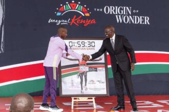 A kenyai elnok elismeri Sabastian Sawe t amiert a lehetetlent lehetsegesse tette