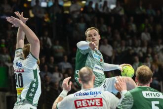 Mathias Gidsel es Lasse Andersson vezeti a Fuchse Berlint a dominalo gyozelemhez a Leipzig ellen