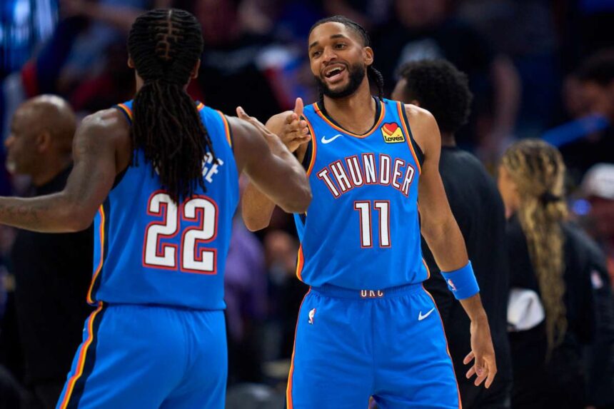 NBA osszefoglalo A Thunder kiutotte a Lakers t Doncic megsrlt a Cavs pedig bebiztostotta a rjtszst