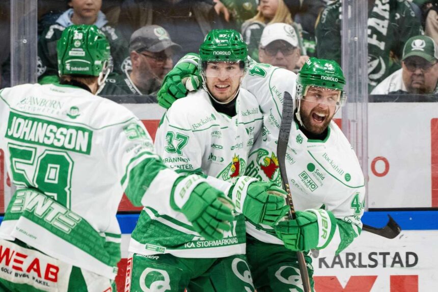 rogle meccset tuzott ki a hetedik dontore a farjestad ellen az shl rajatszas negyeddontojeben