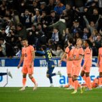 A Barcelonagyozelmisorozata vegetert az Alaves meglepetest okozott es elkerulte a LaLigakiesesi zonajat