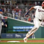 A Nationals jatekos a James Wood hihetetlenul ritka belso palyas grand slamet utott