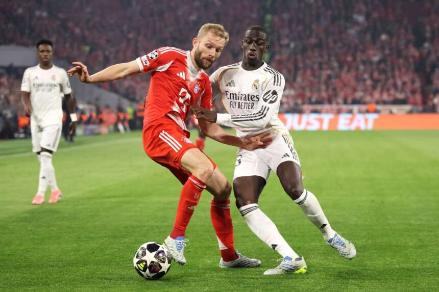 A Real Madrid vedoje Ferland Mendy muten esett at a visszatero combserulese miatt