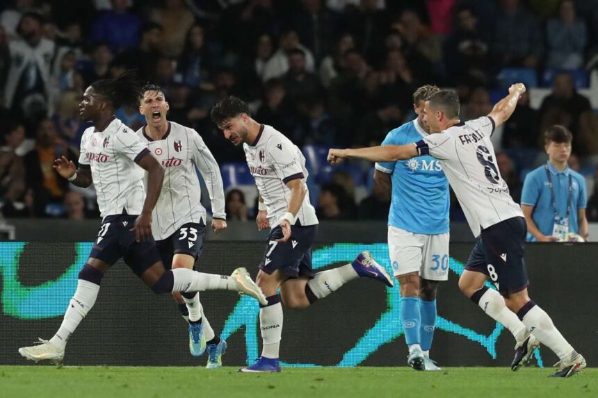 Bologna valasza a Napoli visszateresere dramai kesoi gol a ot talalatos izgalom megnyeresehez