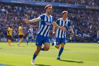 Brighton kozel korult az europai futballhoz a kiesett Farkasok legyozesevel