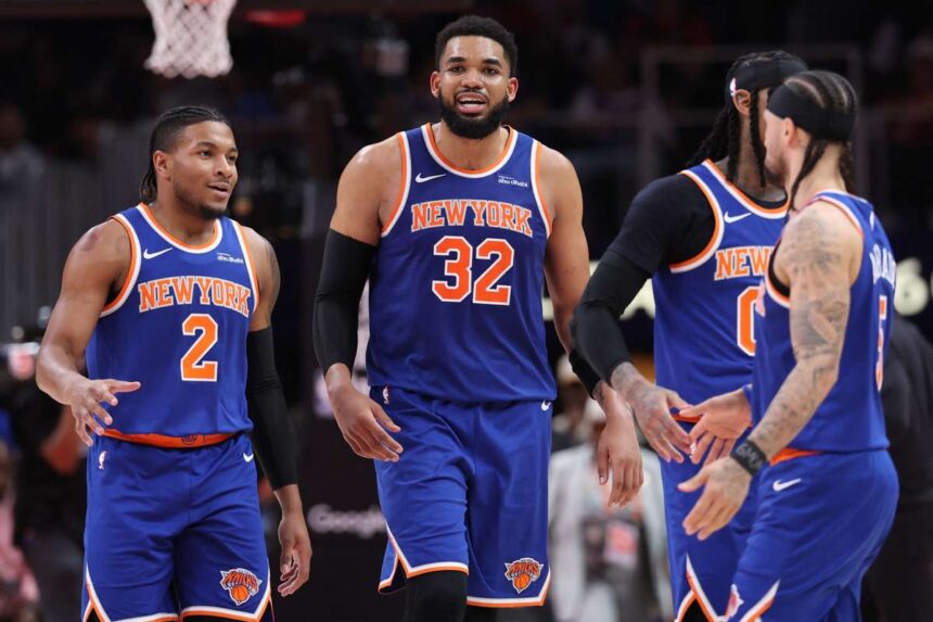 Farkasok legyozik a Nuggets et a Knicks megsemmisiti a Hawks ot a tovabbjutasert a 76ers kenyszeriti a 7 merkozes t a Celtics ellen