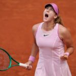Mirra Andreeva konyeiden bejutott a francia nyilt tenniszbajnoksag negyeddontojebe