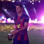 Robert Lewandowski tavozik a Barcelonabol a szezon vegen