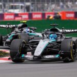Russell megnyeri a kanadai GP sprintet miutan duhitette csapattarsat Antonellit a vezetesert folytatott harcban