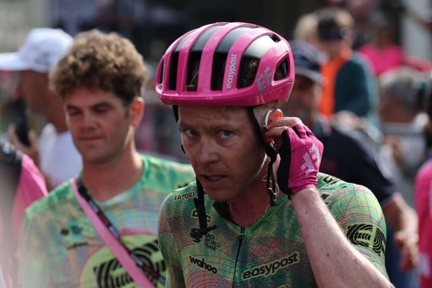 Valgren visszalepett a Giro dItalia tol miutan palyafutasa legnagyobb gyozelmet unnepelte