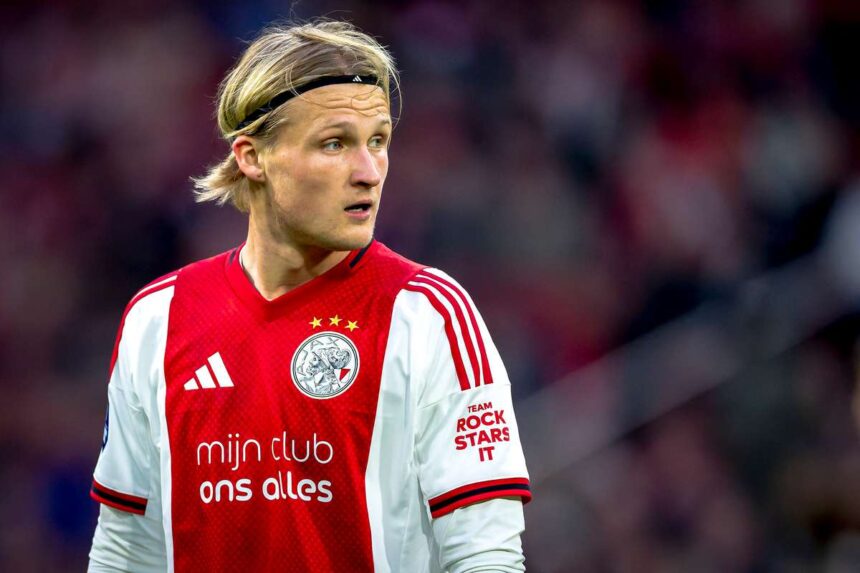 Ajax es Kasper Dolberg targyalasokat folytat a Midtjyllanddal a daniai visszateresrol