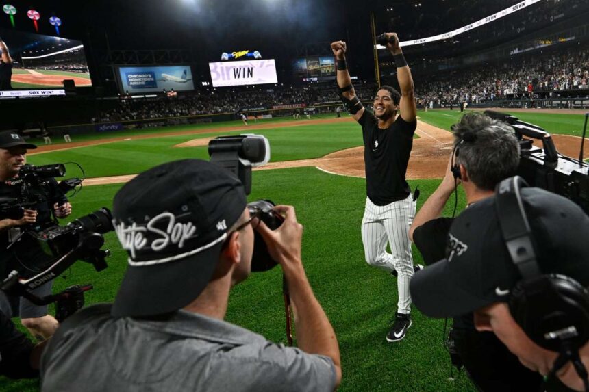 Braden Montgomery MLB tortenelmet ir walk off hazai palyas homerunjaval MLB debutalasakor